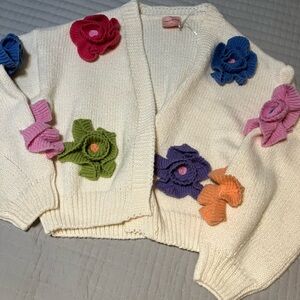 Mure Grand Floral Embellished Sweater